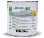 Esmalte eco-compatible protector y decorativo satinado, referencia Aqualite Eco Smalto Satinado de Kerakoll. Color A001. Envase: 6x075l